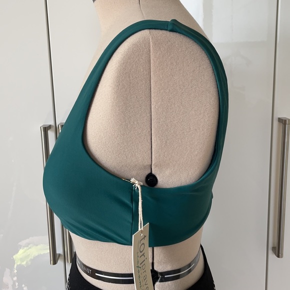 TORI PRAVER Bikini Top Sz L Color-Forest Size-Large NWT - Picture 8 of 12